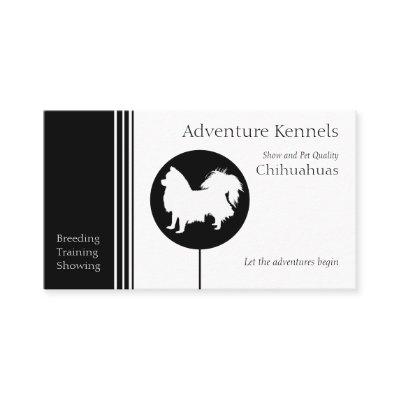 Chihuahua Silhouette Modern Black White