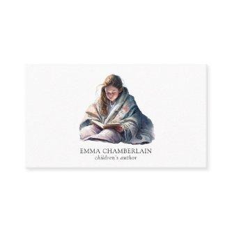 Child Reading A Book Children's Author