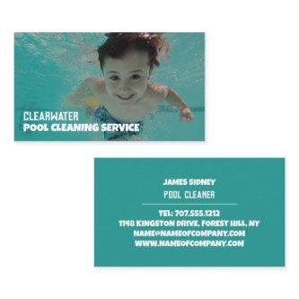 Child Swimmer Portrait, Swimming Pool Cleaner