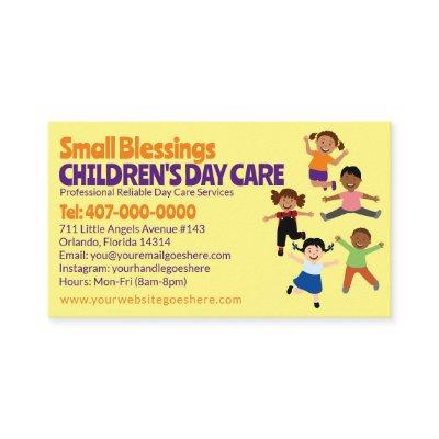 Childcare Daycare Babysitting Services Business Ca