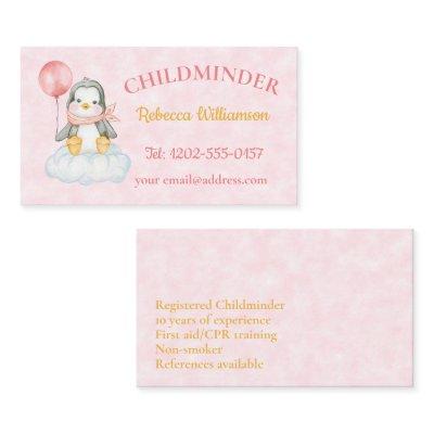 Childminder Cute Penguin