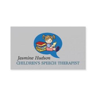 Children's Speech Therapist Counseling