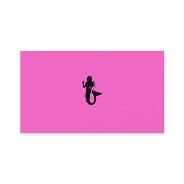 Children's Swim Instructor_Mermaid-themed biz card
