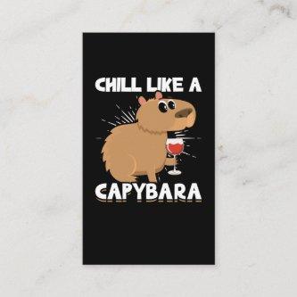 Chill Capybara Cute Animal Lover