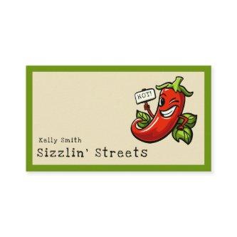 Chilli pepper cartoon character