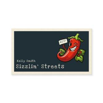 Chilli pepper cartoon character