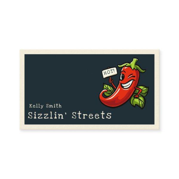Chilli pepper cartoon character