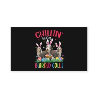 Chillin With My Bearded Collie Easter Eggs Happy E