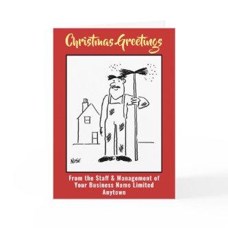 Chimney Sweep Christmas Card