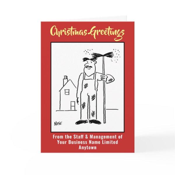 Chimney Sweep Christmas Card