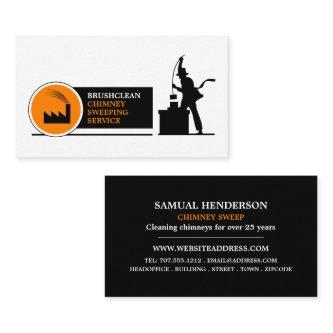 Chimney Sweep Logo Design, Chimney Sweep