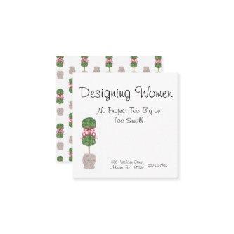 Chinoiserie Ginger Jar Jars Topiary Square