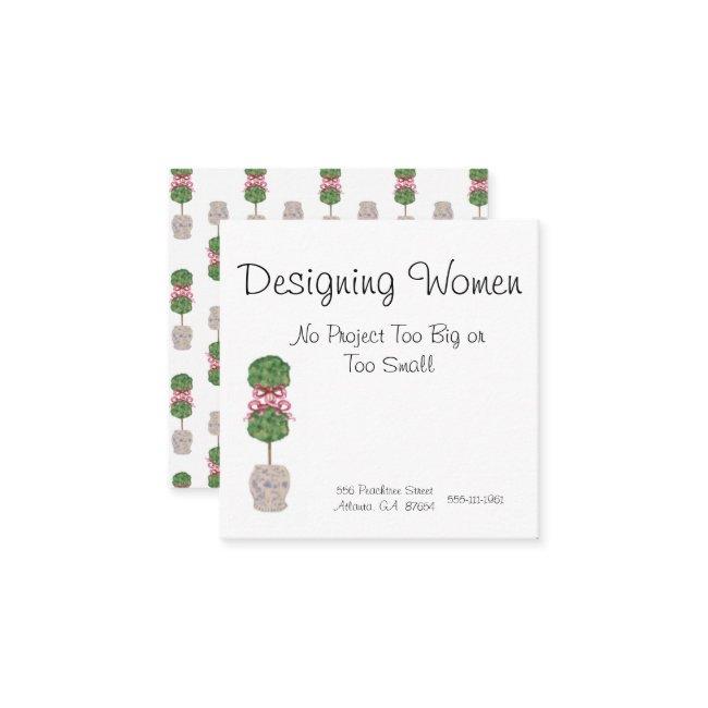 Chinoiserie Ginger Jar Jars Topiary Square