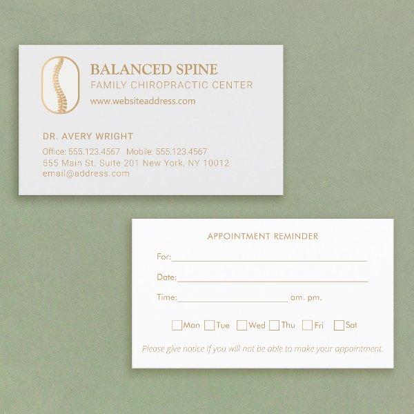 Chiropractic Chiropractor Appointment Reminder