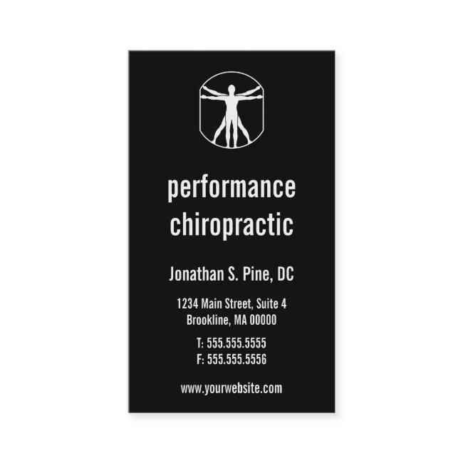 Chiropractic Logo Vertical