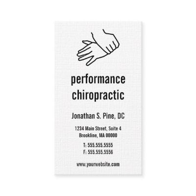 Chiropractic Logo Vertical