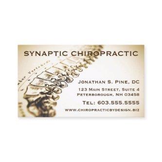 Chiropractor Appointment Cards