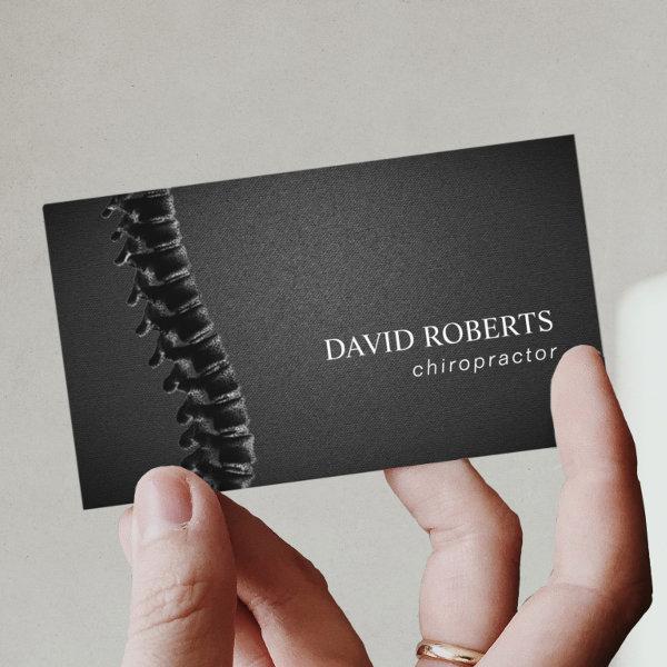 Chiropractor Chiropractic Spine Therapist Leather