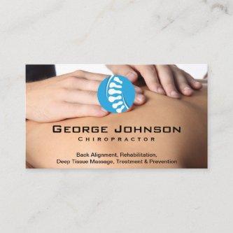 Chiropractor | Hands on Back Image