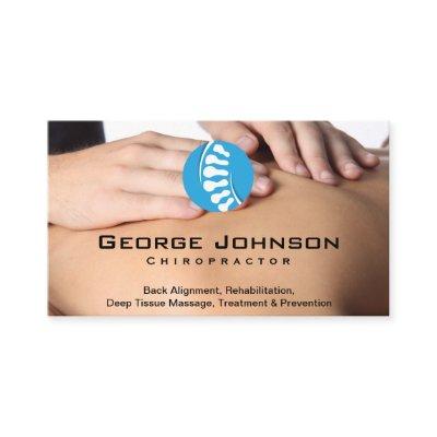 Chiropractor | Hands on Back Image