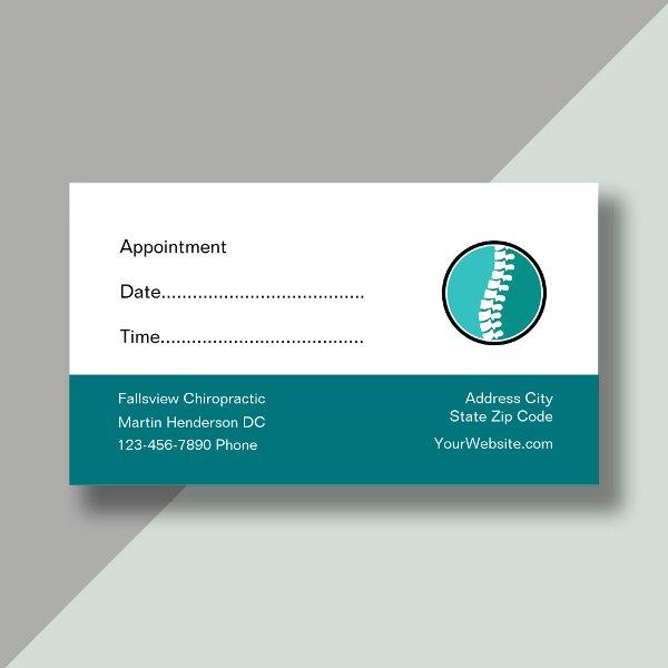 Chiropractor Office Patient Appointment Reminder