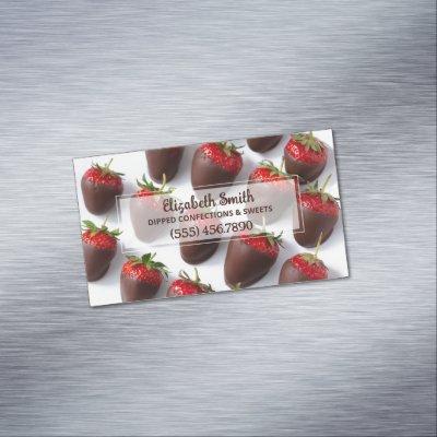 Chocolate Covered Strawberries  Magnet