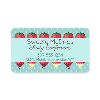 chocolate covered strawberry fruit confections