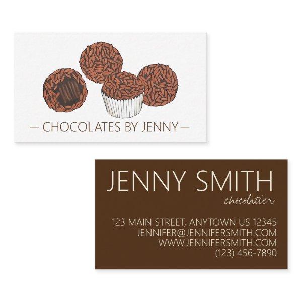 Chocolate Shop Chocolatier Pastry Chef Brigadeiro