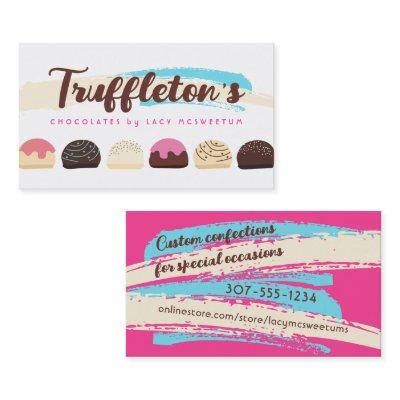Chocolate truffles confections candy sweets