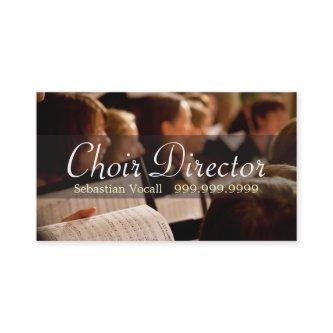 Choir Director Vocalist Music Instructor Teacher