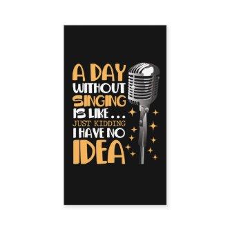 Choir Singer Karaoke Microphone Song Music Lover
