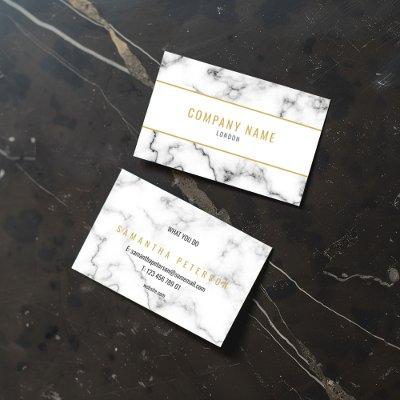 Choose your marble effect, gold