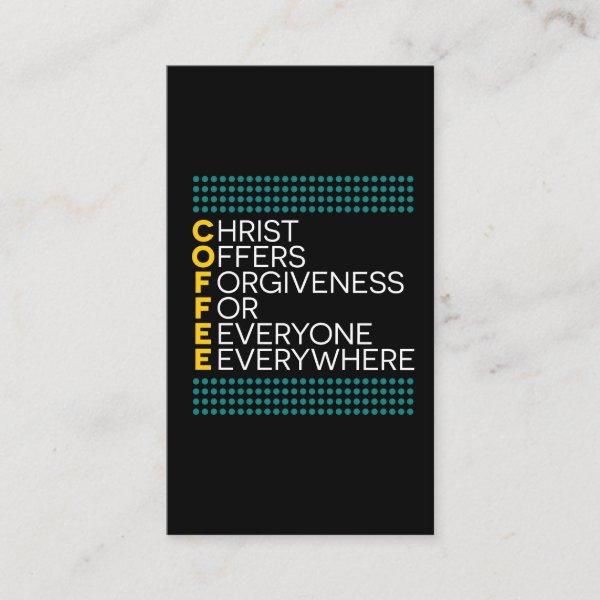 Christ Offers Forgiveness For Everyone Everywhere