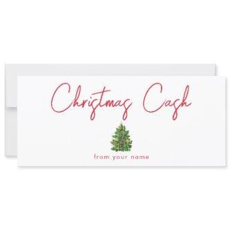 Christmas Cash Money Gift Certificate Voucher