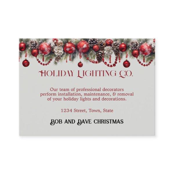 Christmas, Holiday Lighting, Decorations