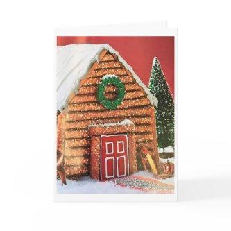 ***CHRISTMAS HOUSE** WISHES FOR ONE AND ALL! CARD