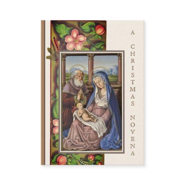 Christmas Nativity Novena Jesus Mary Holy Card