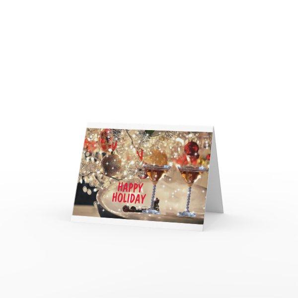 CHRISTMAS/NEW YEAR CHEERS AND GREETINGS CARD