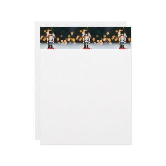 Christmas SlipperyJoe nutcracker figurine ornament Letterhead