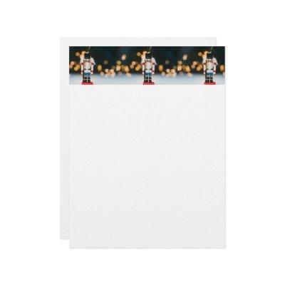 Christmas SlipperyJoe nutcracker figurine ornament Letterhead