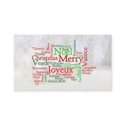 Christmas Tidings Around The World