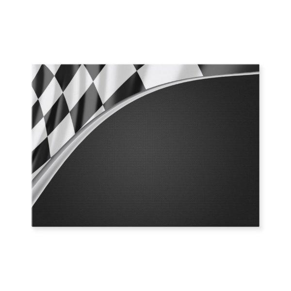 Chrome Curve Flag