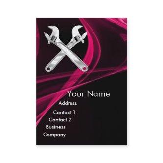 CHROME SKULL AND WRENCHES METAL MECHANICS pearl