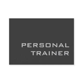 Chubby Gray Fitness Trainer Modern