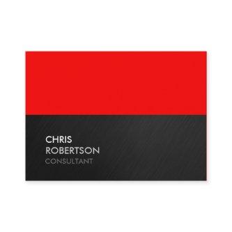 Chubby Gray Red Attractive Chic