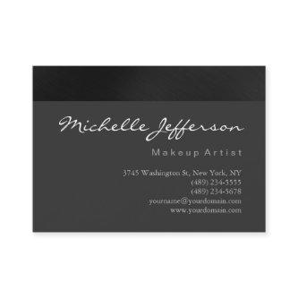 Chubby Makeup Artist Script Gray