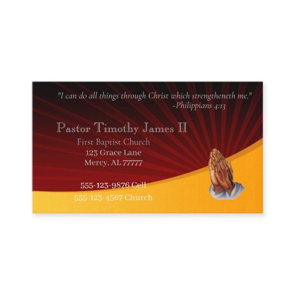 Church and Pastor