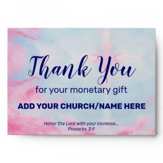 Church Charity Tithes Offering Collections Cash Envelope