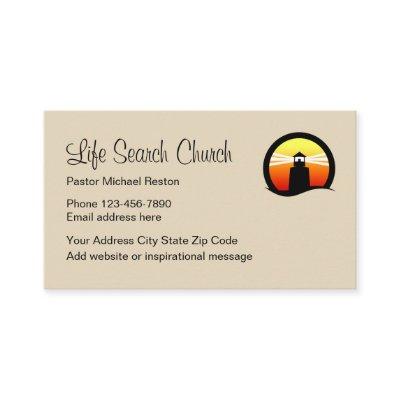 Church Clergy Lighthouse Design