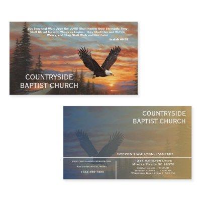 Church Eagles Scripture Scenic